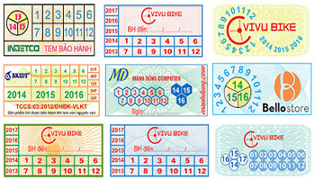 In tem bảo hành giá rẻ nhất