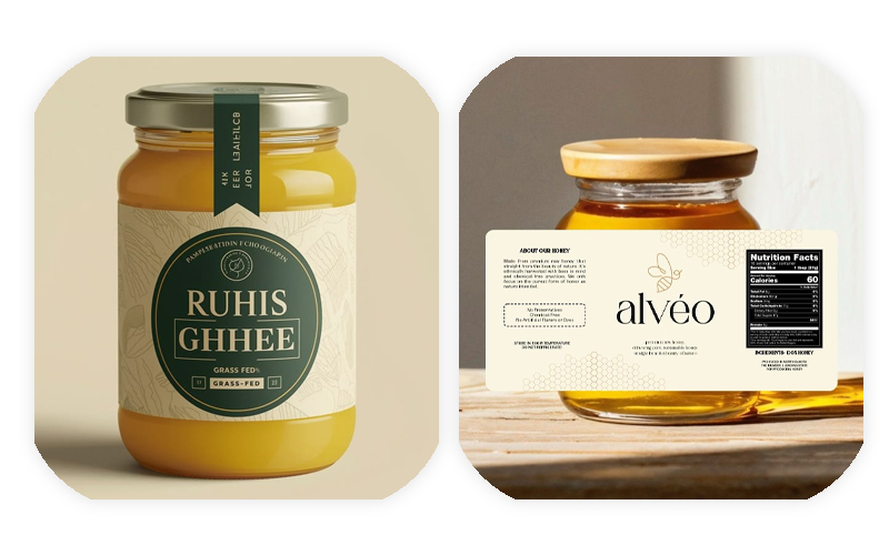 in nhãn giấy cho sản phẩm