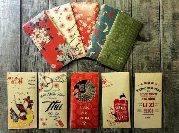 bao lì xì tết