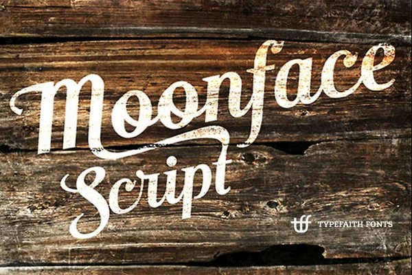 font Moonface Script