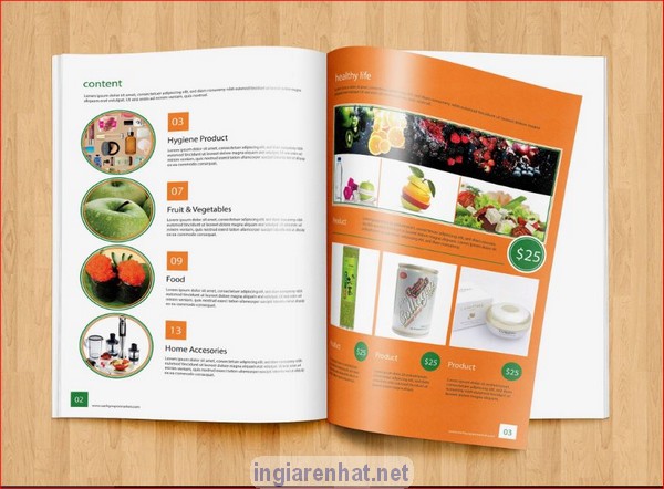 Catalogue giới thiệu sản phẩm