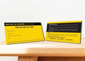 in phiếu bảo hành