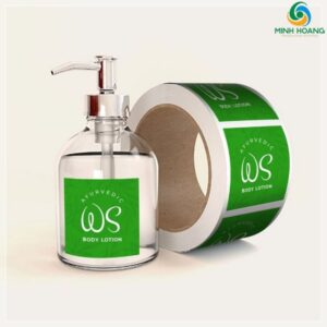 Dịch vụ in nhãn mỹ phẩm chuyên nghiệp