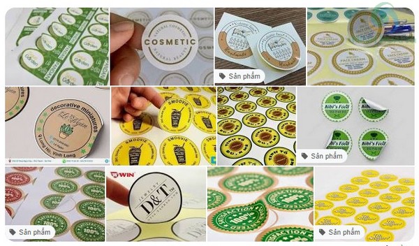 In tem nhãn decal giấy quận 9