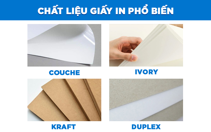 chất liệu in hộp giấy
