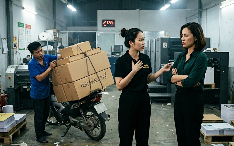 hộp giấy quà tặng đối tác