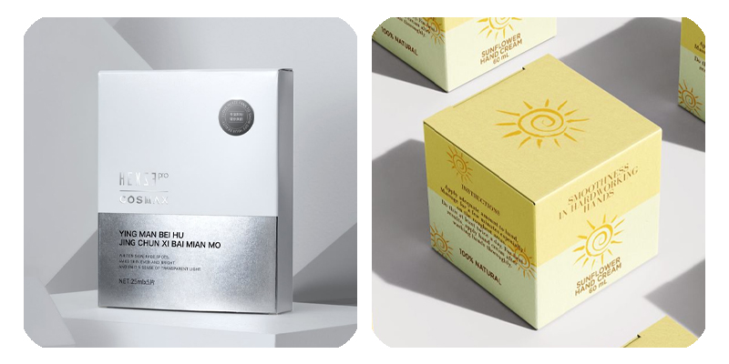 hộp mỹ phẩm cán bóng