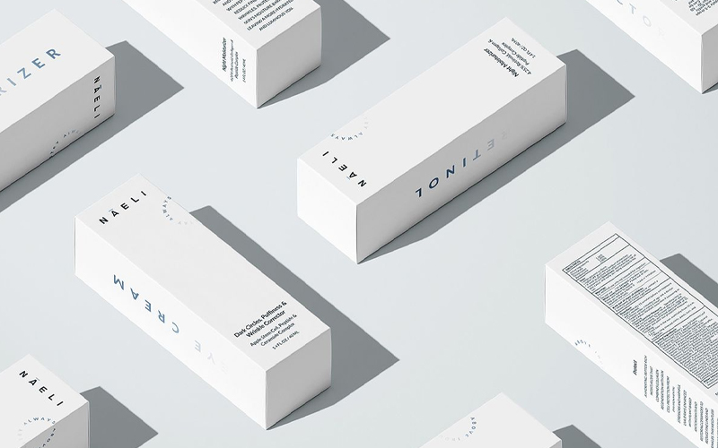 hộp mỹ phẩm phủ uv